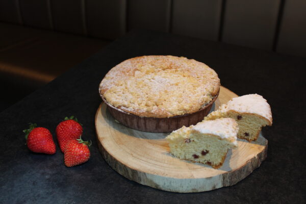 Aardbei cake